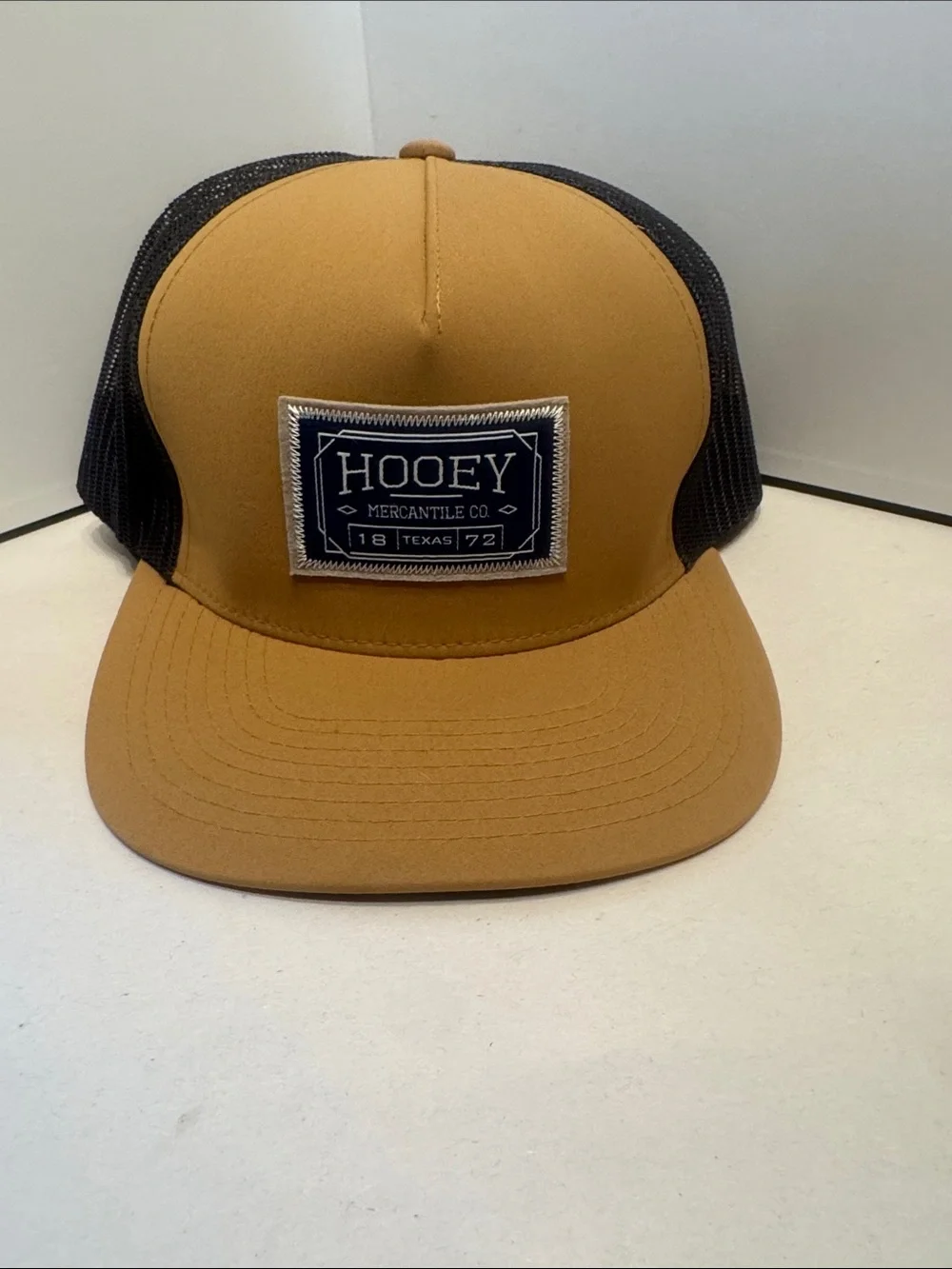 Hooey Tan Front with Black Mesh Trucker Cap